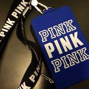 Pink ID Lanyard